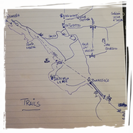 mappa dei sentieri